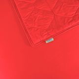  Bộ Ga Bọc Cotton Thêu Flower Màu Đỏ (NS) 