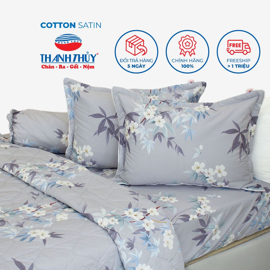  Bộ Ga Bọc Cotton Satin Deluxe 9 