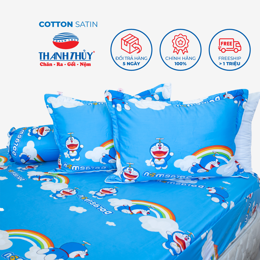  Bộ Ga Bọc Cotton Satin Luxury 168 