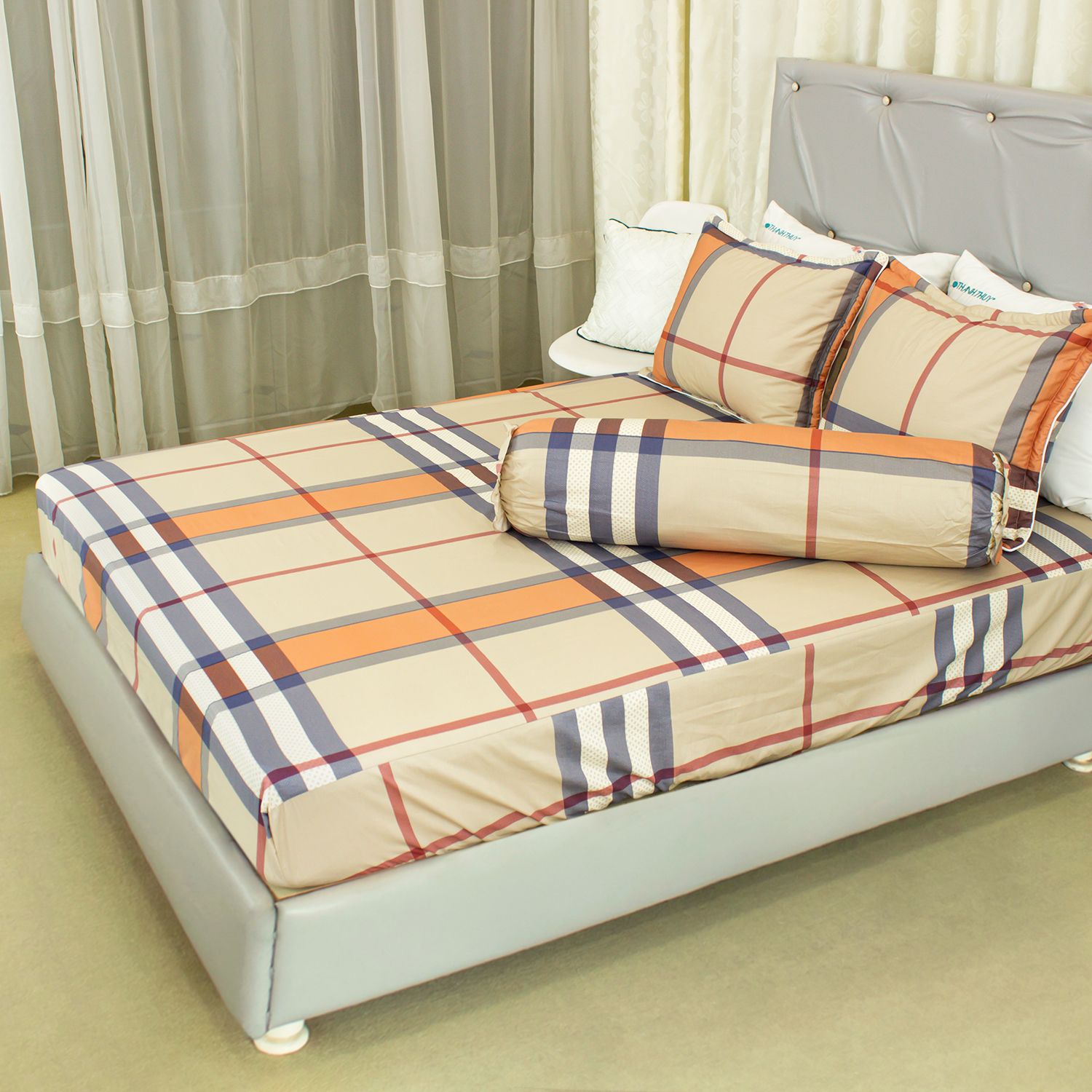  Bộ Ga Bọc Cotton Satin Deluxe 33 