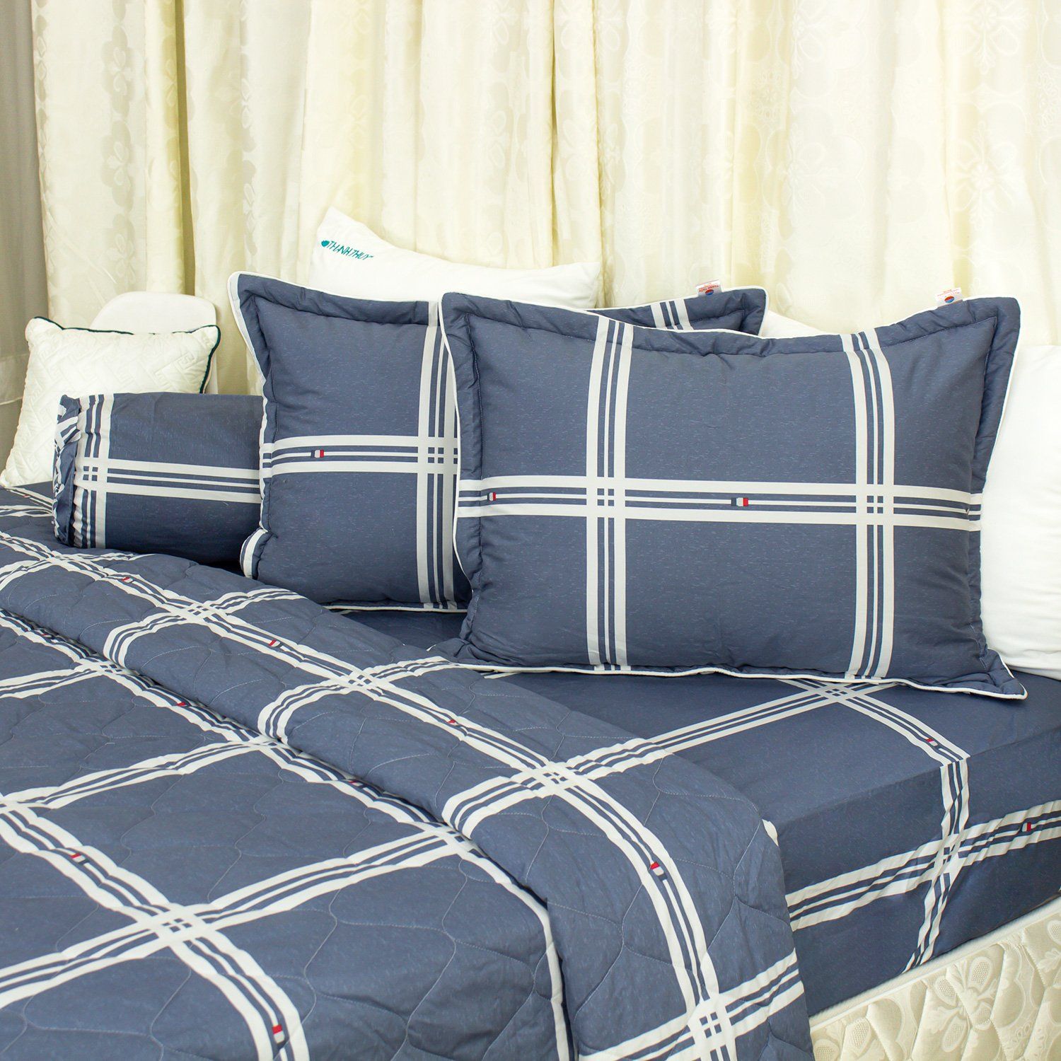  Bộ Ga Bọc Cotton Satin Deluxe 35 