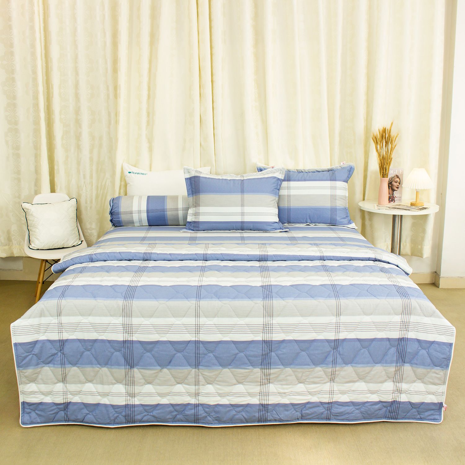  Bộ Ga Bọc Cotton Satin Deluxe 38 