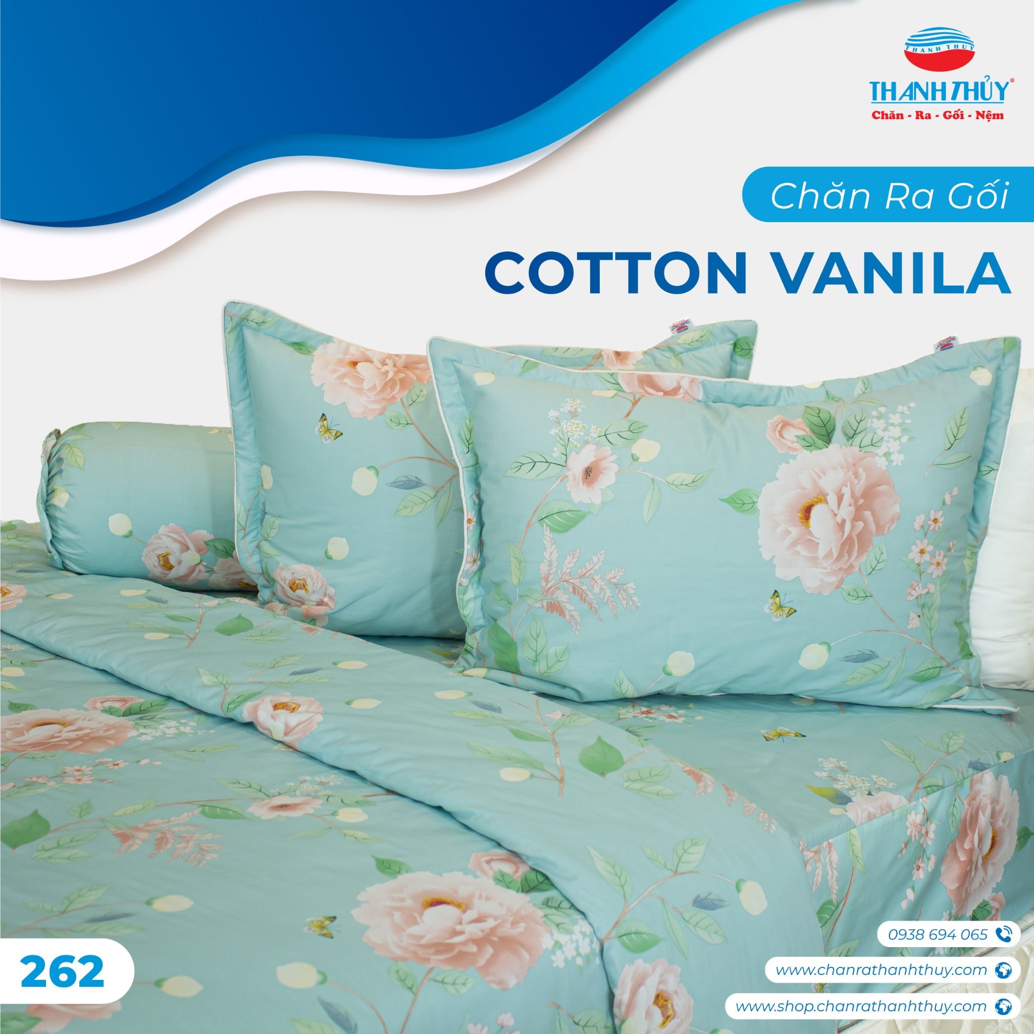  Chăn Lẻ Cotton Vanila 262 