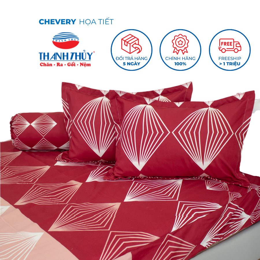  Bộ Ga Bọc Microfiber Chevery Họa Tiết 42 