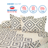  Bộ Ga Bọc Microfiber Chevery Họa Tiết 38 