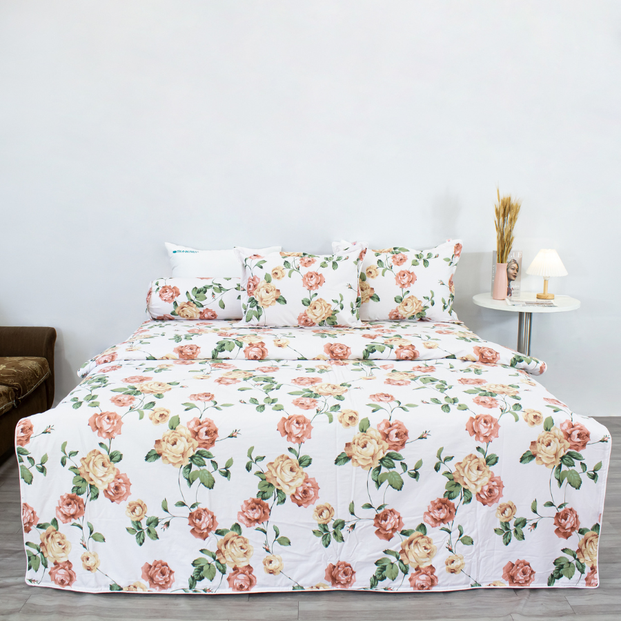  Bộ Ga Bọc Cotton Satin Deluxe 192 