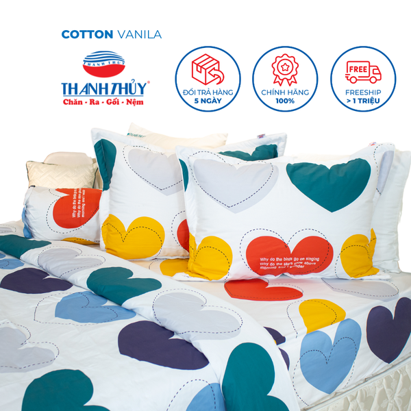  Chăn Lẻ Cotton Vanila 268 