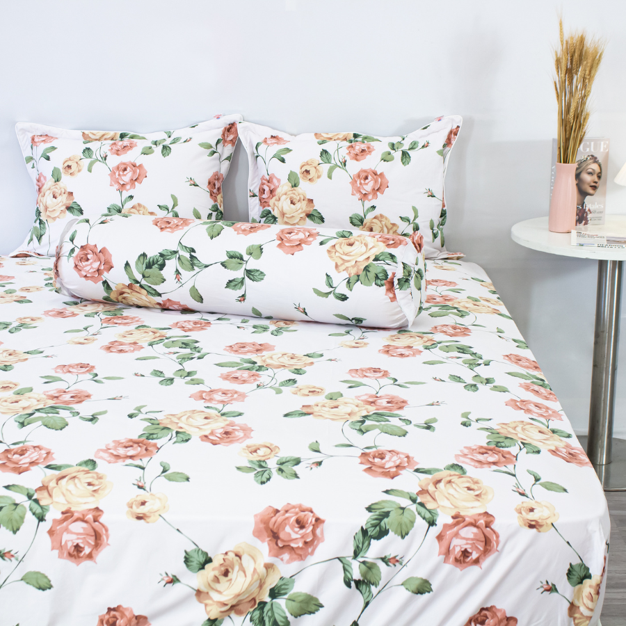  Bộ Ga Bọc Cotton Satin Deluxe 192 