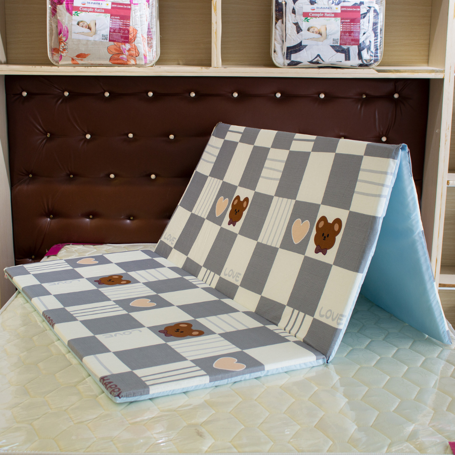  Nệm Bông Ép Gấp Galaxy - Dày 3cm 