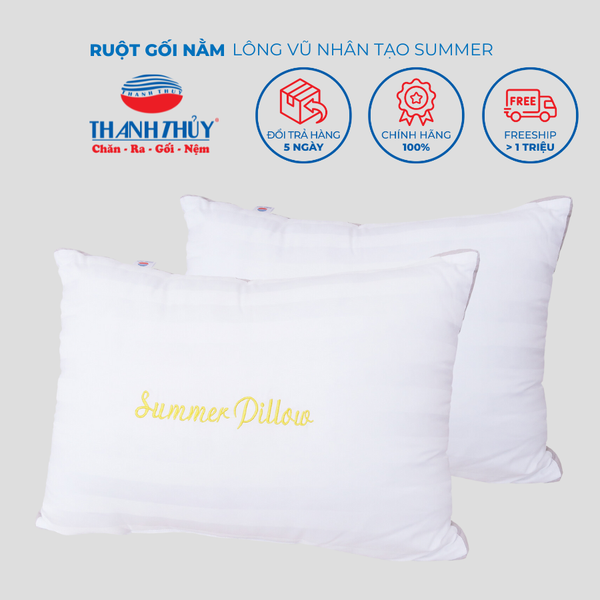  Ruột Gối Lông Vũ Nhân Tạo Summer 