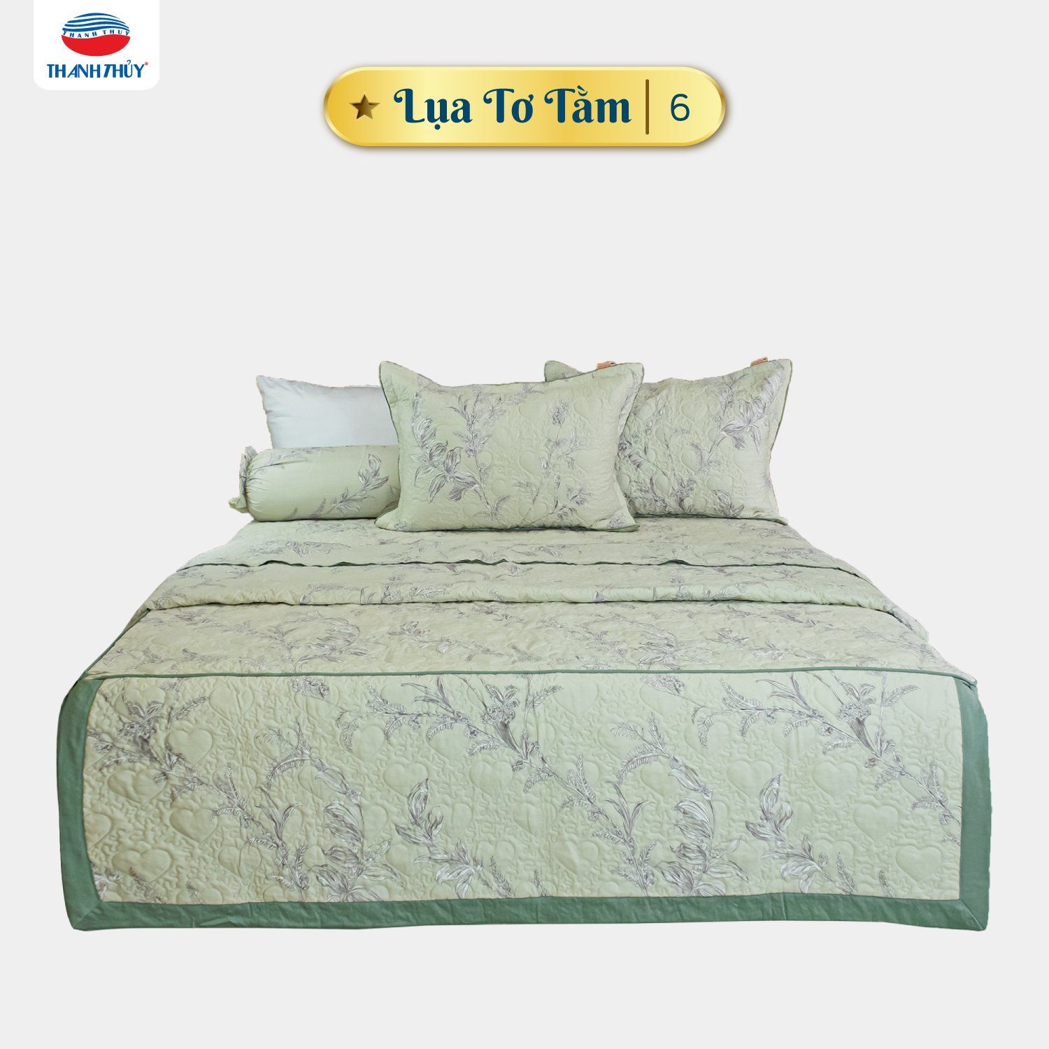  Bộ Ga Phủ Bèo Lụa Tơ Tằm 6 
