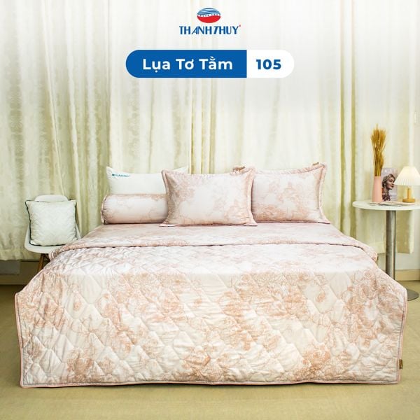  Bộ Ga Bọc Lụa Tơ Tằm 105 