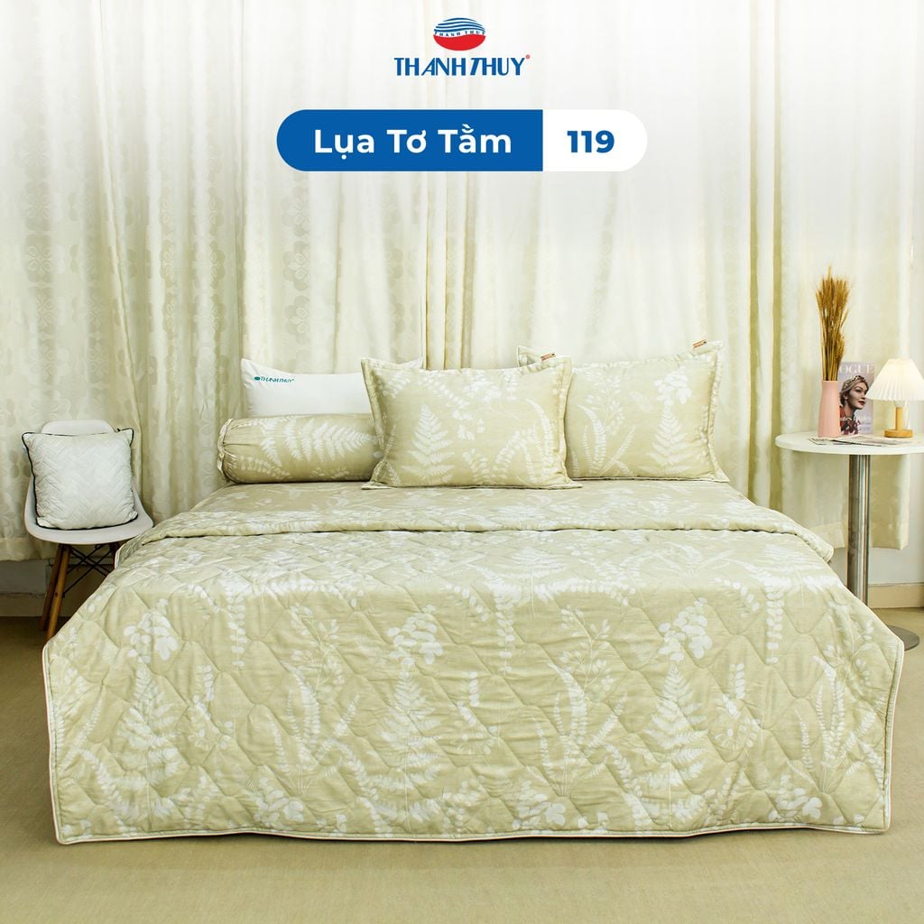  Bộ Ga Bọc Lụa Tơ Tằm 119 