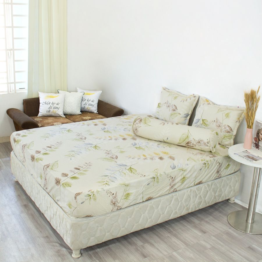  Bộ Ga Bọc Vanila 264 - Chăn Ra Thanh Thủy 