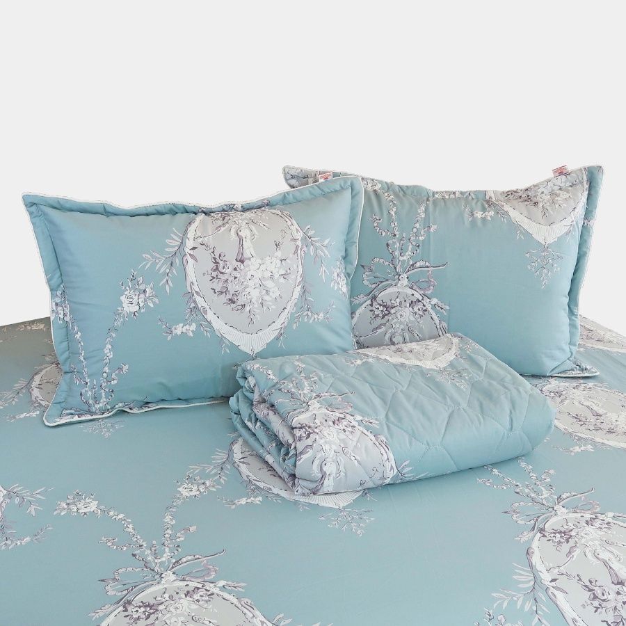  Bộ Ga Bọc Satin A22 - Chăn Ra Thanh Thủy 