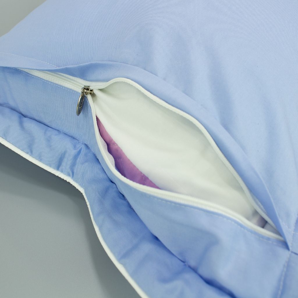  Vỏ Gối Nằm 100% Cotton Sateen - thoáng mát - Trơn, Thêu, Đơn giản - THANH THUY 