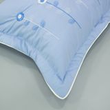  Vỏ Gối Nằm 100% Cotton Sateen - thoáng mát - Trơn, Thêu, Đơn giản - THANH THUY 
