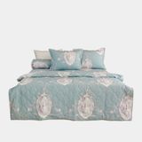  Bộ Ga Bọc Satin A22 - Chăn Ra Thanh Thủy 