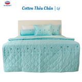  Chăn Chần Bông - 100% Cotton Sateen Guni Màu - thoáng mát - Trơn, Đơn giản - THANH THUY 