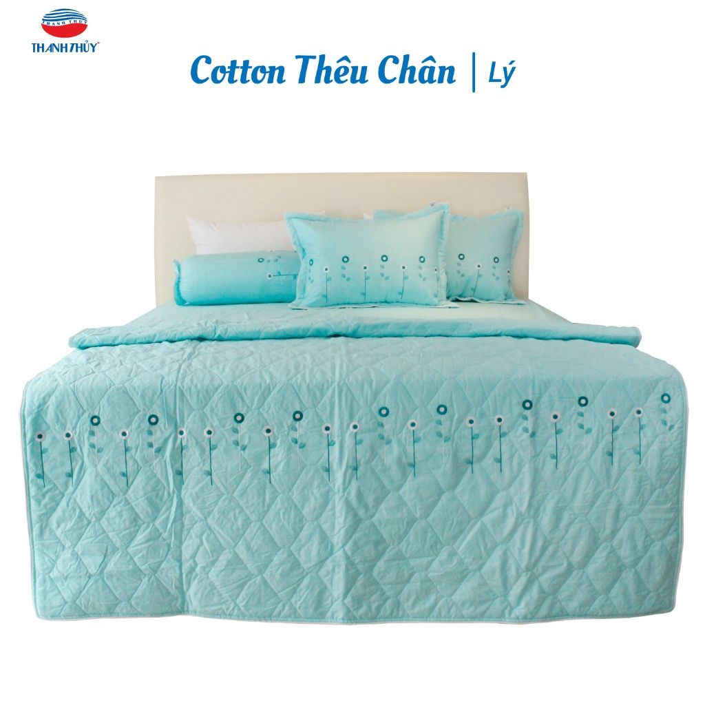  Chăn Chần Bông - 100% Cotton Sateen Guni Màu - thoáng mát - Trơn, Đơn giản - THANH THUY 