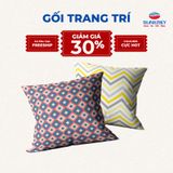  [GIẢM 30%] Gối tựa lưng sofa, gối trang trí Tafta, gối vuông 45x45 - THANHTHUY 