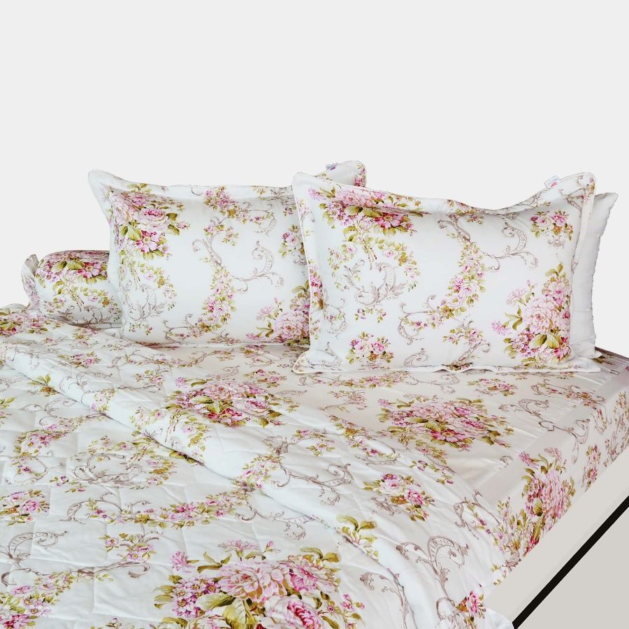  Bộ Ga Bọc Satin B42 - Chăn Ra Thanh Thủy 
