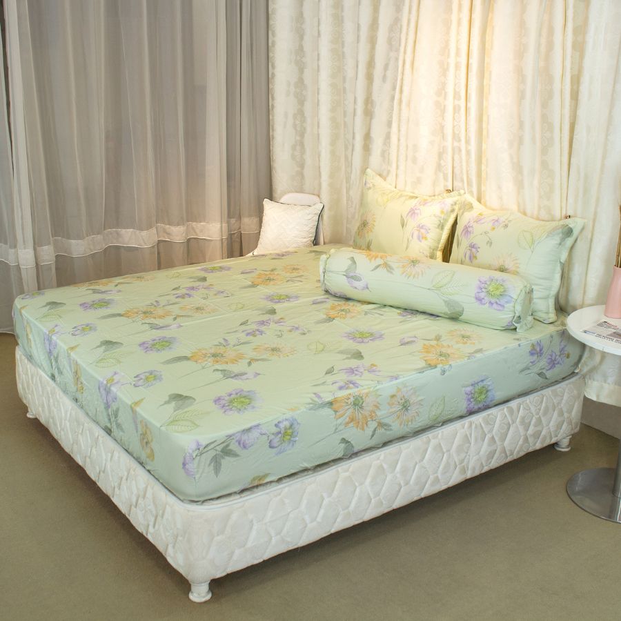 Bộ Ga Bọc Lụa Modal 105 - Chăn Ra Thanh Thủy 