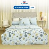  Ga giường 1m, 1m2, 1m4 - 100% Cotton Vanila thoáng mát (Không gồm vỏ gối) - THANH THUY 