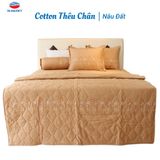  Chăn Chần Bông - 100% Cotton Sateen Guni Màu - thoáng mát - Trơn, Đơn giản - THANH THUY 