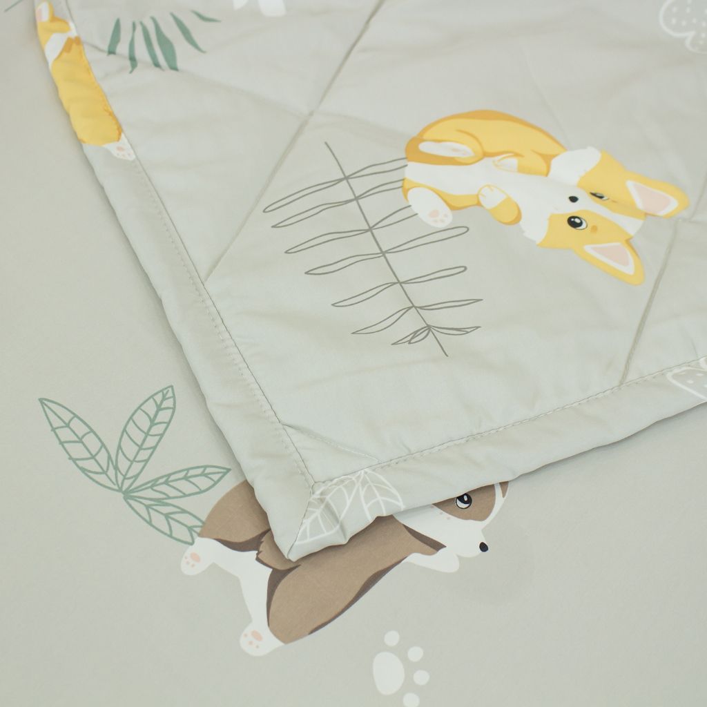  [Giảm 10%] Bộ Chăn Ga Gối 5 món - Lụa Chevery Modal (Tencel Modal) THANH THUY 