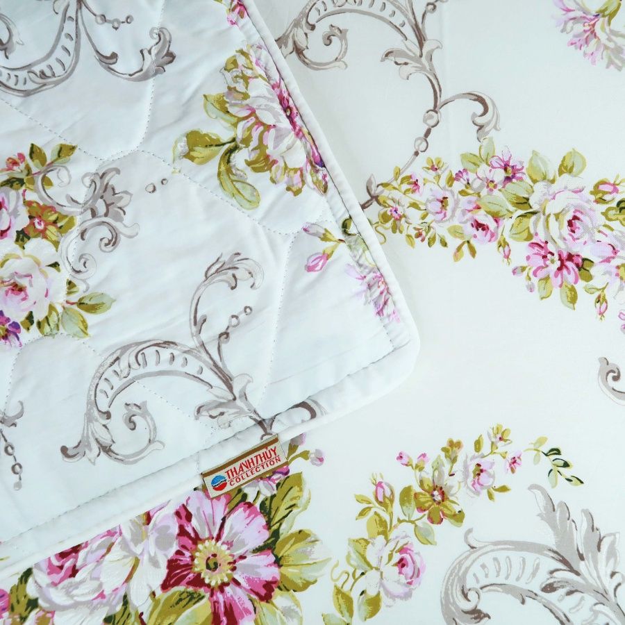  Bộ Ga Bọc Satin B42 - Chăn Ra Thanh Thủy 