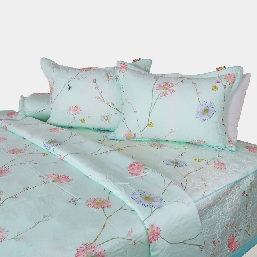  Bộ Ga Phủ Bèo Lụa Tơ Tằm 14 