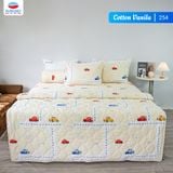  Bộ Ga Bọc Cotton Vanila (Vỏ Gối Lót Gòn) 254 