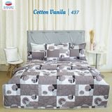  Bộ Ga Bọc Cotton Vanila (Vỏ Gối Lót Gòn) 437 
