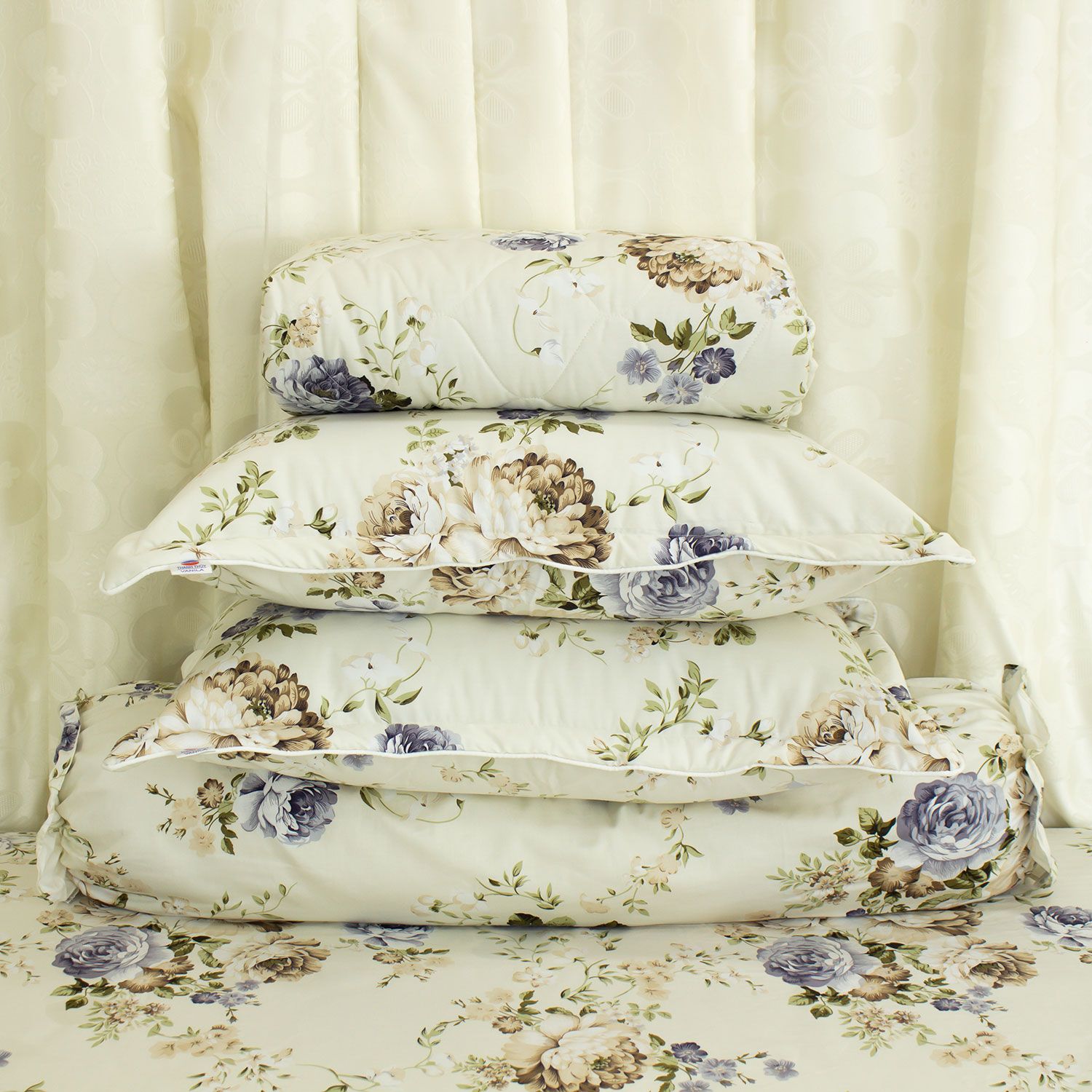  Bộ Ga Bọc Cotton Vanila (Vỏ Gối Không Lót Gòn) 443 