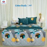  Bộ Ga Bọc Cotton Vanila (Vỏ Gối Lót Gòn) 447 