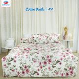  Bộ Ga Bọc Cotton Vanila (Vỏ Gối Lót Gòn) 451 