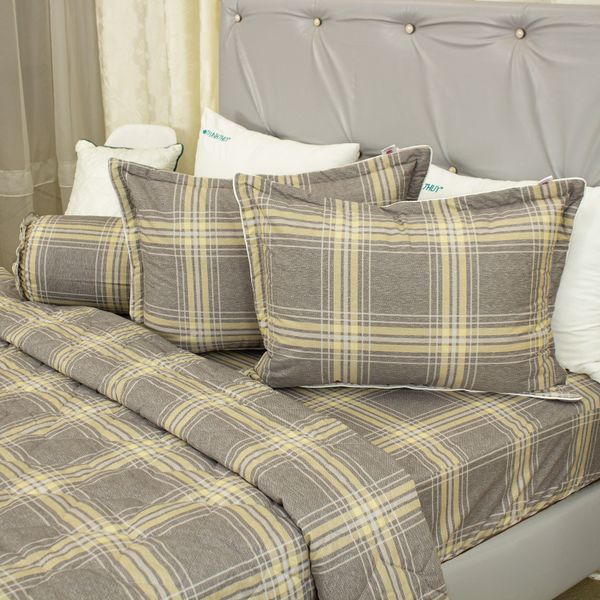  Bộ Ga Bọc Cotton Vanila (Vỏ Gối Không Lót Gòn) 452 