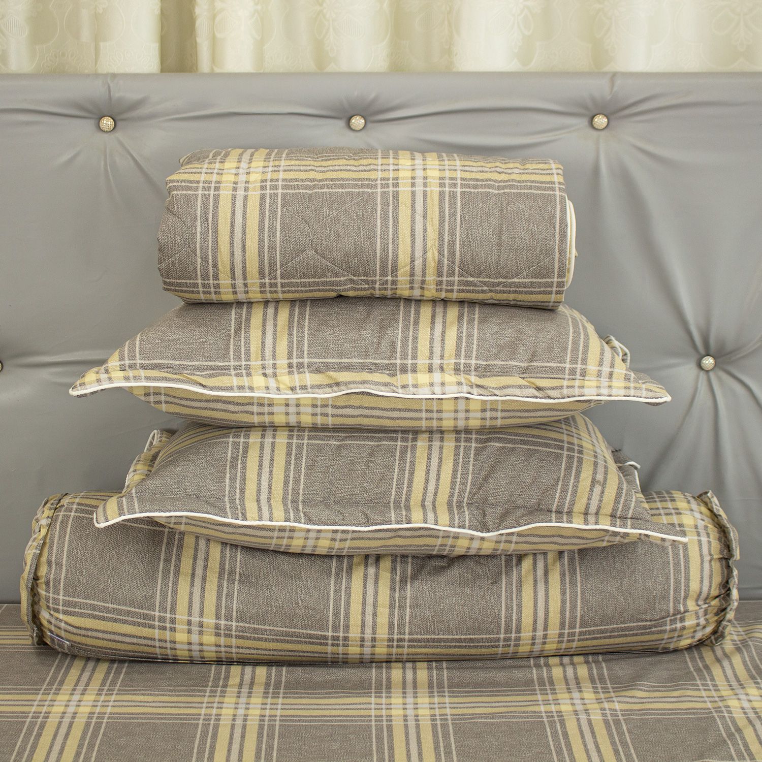  Bộ Ga Bọc Cotton Vanila (Vỏ Gối Không Lót Gòn) 452 