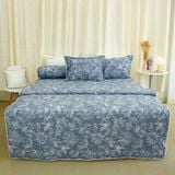  Bộ Ga Bọc Cotton Vanila (Vỏ Gối Không Lót Gòn) 454 