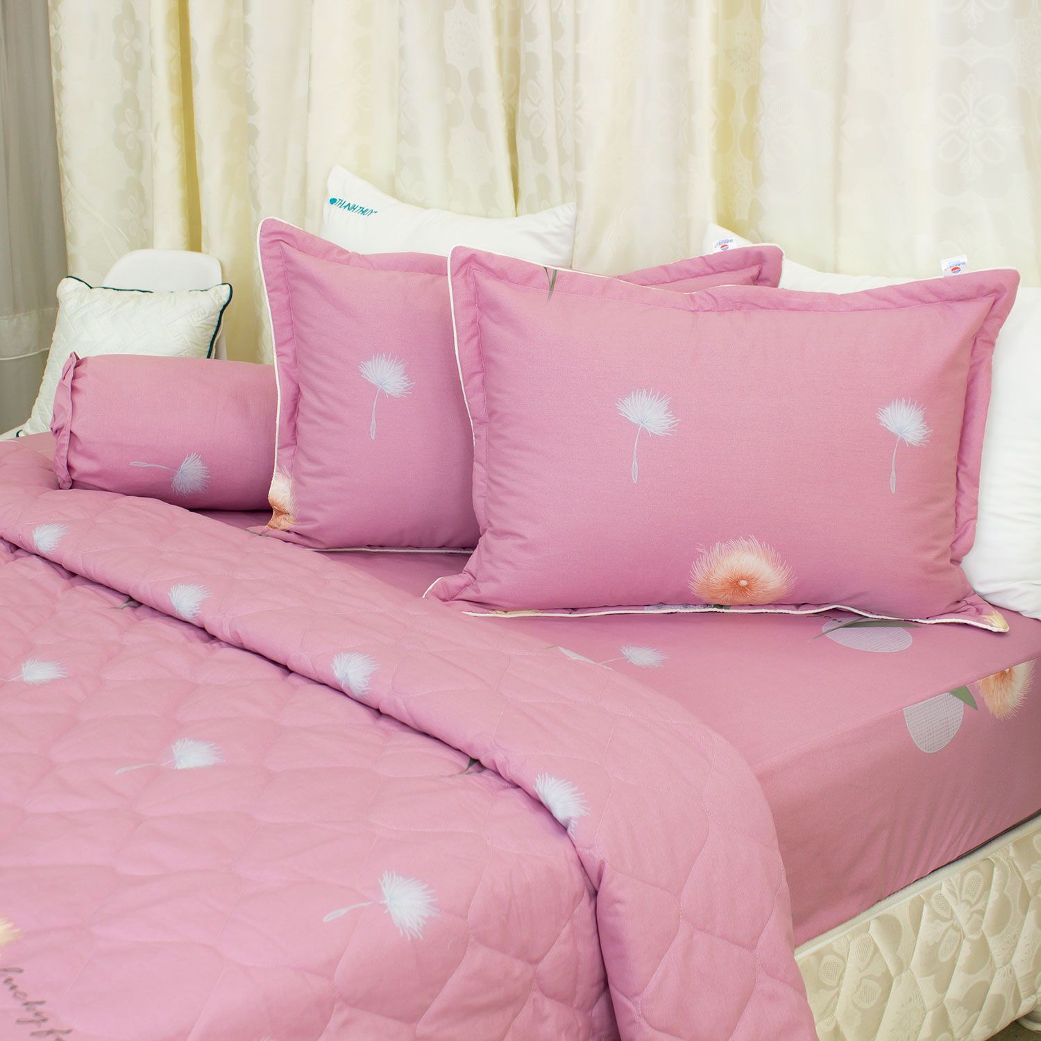  Bộ Ga Bọc Cotton Vanila (Vỏ Gối Lót Gòn) 478 