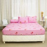  Bộ Ga Bọc Cotton Vanila (Vỏ Gối Không Lót Gòn) 514 