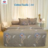  Bộ Ga Bọc Cotton Vanila (Vỏ Gối Không Lót Gòn) 260 