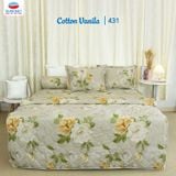  Bộ Ga Bọc Cotton Vanila (Vỏ Gối Không Lót Gòn) 431 