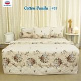  Bộ Ga Bọc Cotton Vanila (Vỏ Gối Không Lót Gòn) 455 
