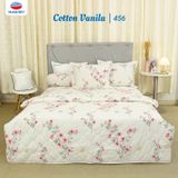  Bộ Ga Bọc Cotton Vanila (Vỏ Gối Không Lót Gòn) 456 