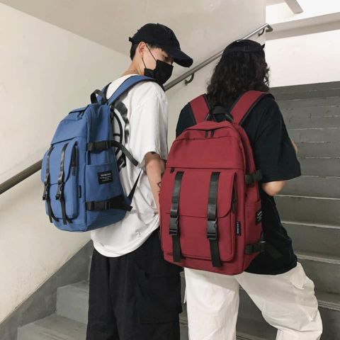  Balo damei , balo trơn nam nữ phom cơ bản kiểu dáng Hàn 