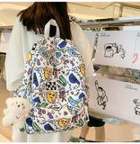  Balo hoạ tiết vui nhộn, balo nam nữ độc lạ, phù hợp học sinh sinh viên, du lịch, đi học, đi chơi 