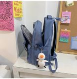  Balo trơn Xinh Xinh nhiều ngăn cho nữ, balo đẹp đi học cỡ to đựng laptop, cặp nam sinh Bv84 