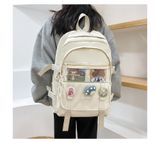  Balo học sinh nhiều ngăn tặng kèm phụ kiện Markbag 